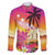 Curacao Football Custom Family Matching Off Shoulder Short Dress and Hawaiian Shirt Come On La Familia Azul
