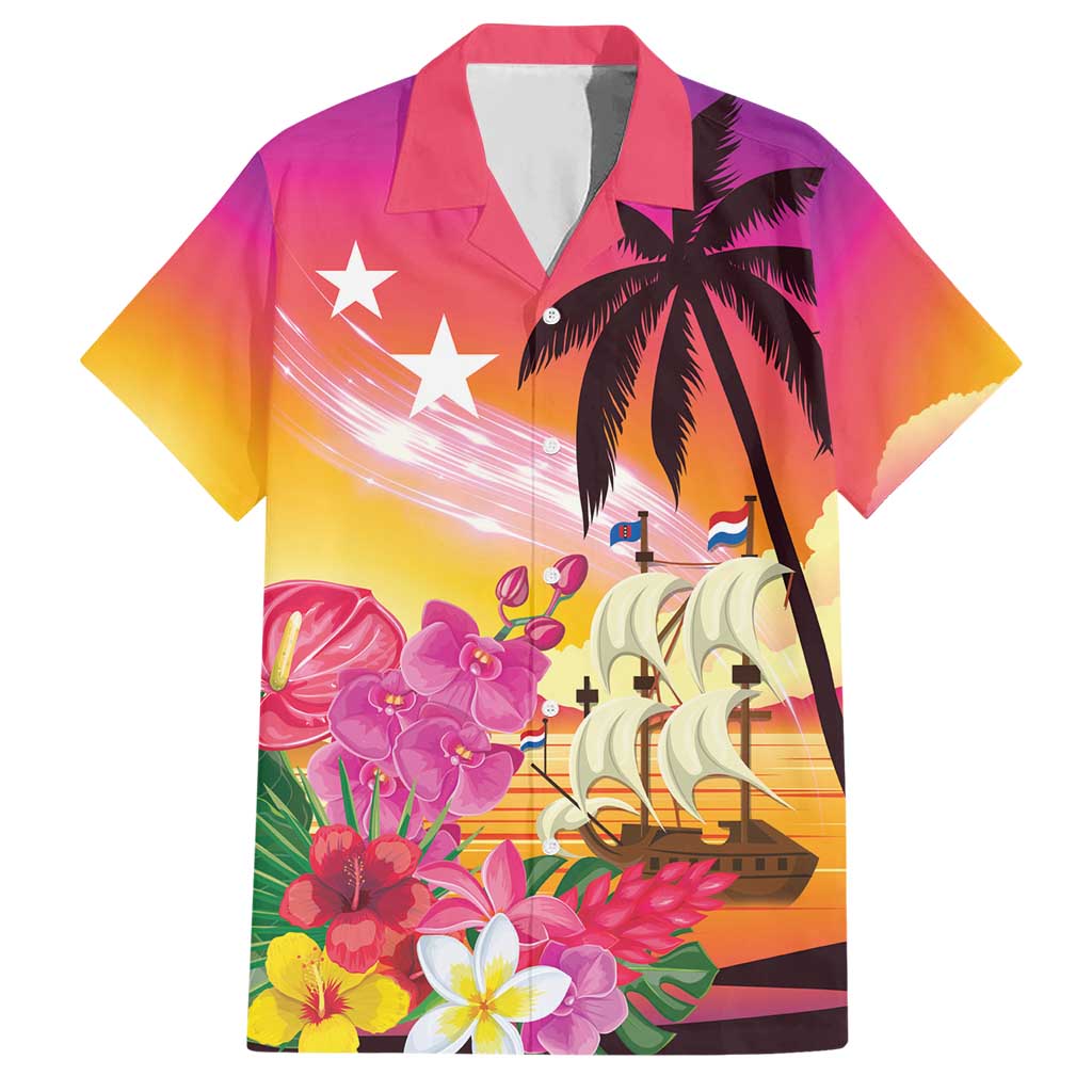 Curacao Football Custom Hawaiian Shirt Come On La Familia Azul