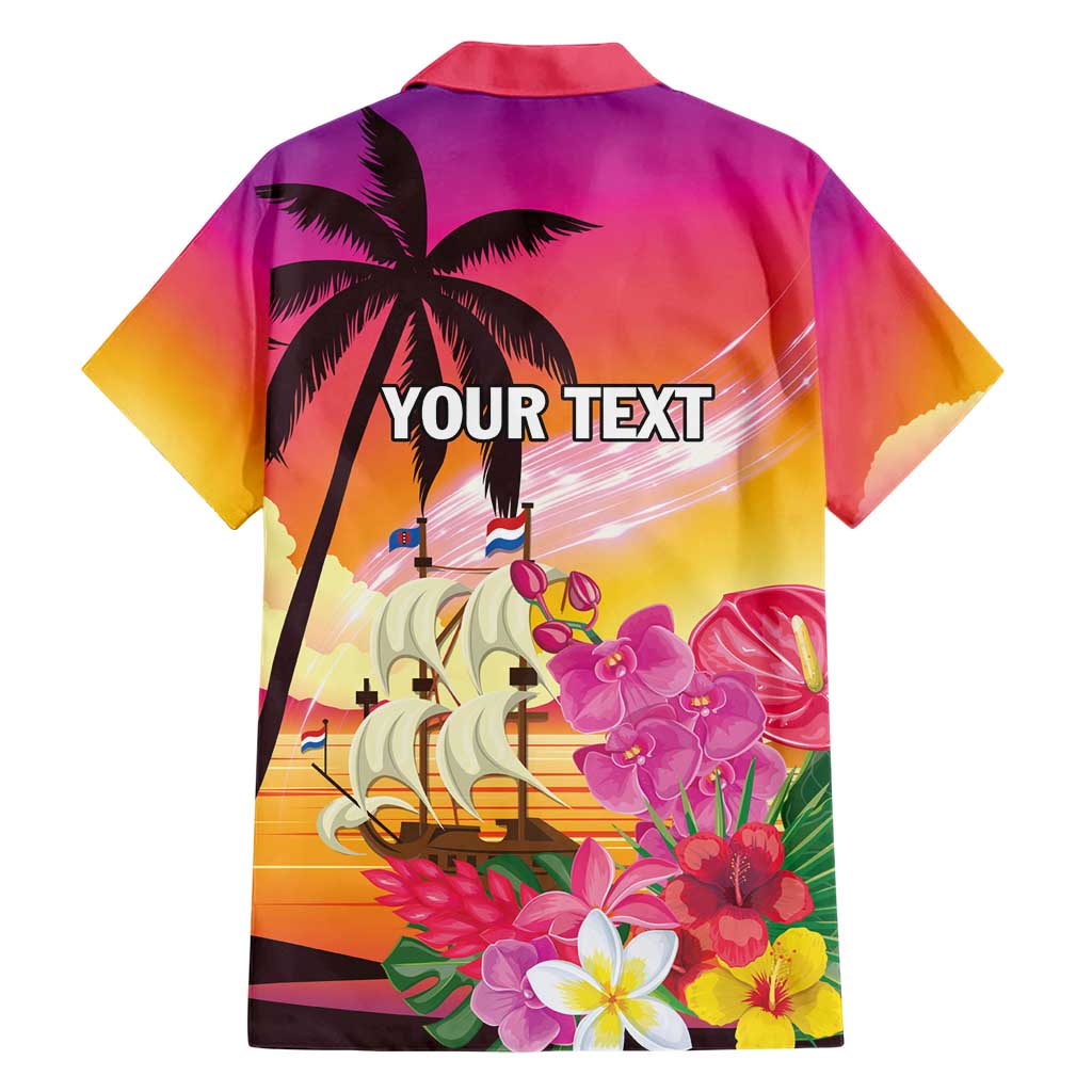 Curacao Football Custom Hawaiian Shirt Come On La Familia Azul