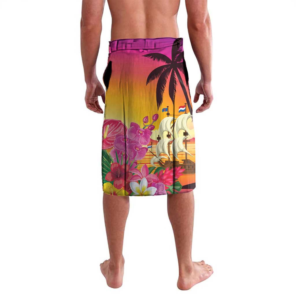 Curacao Football Custom Lavalava Come On La Familia Azul