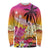 Curacao Football Custom Long Sleeve Shirt Come On La Familia Azul