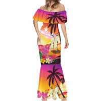 Curacao Football Custom Mermaid Dress Come On La Familia Azul