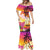 Curacao Football Custom Mermaid Dress Come On La Familia Azul