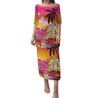 Curacao Football Custom Puletasi Come On La Familia Azul