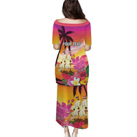 Curacao Football Custom Puletasi Come On La Familia Azul