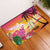 Curacao Football Custom Rubber Doormat Come On La Familia Azul