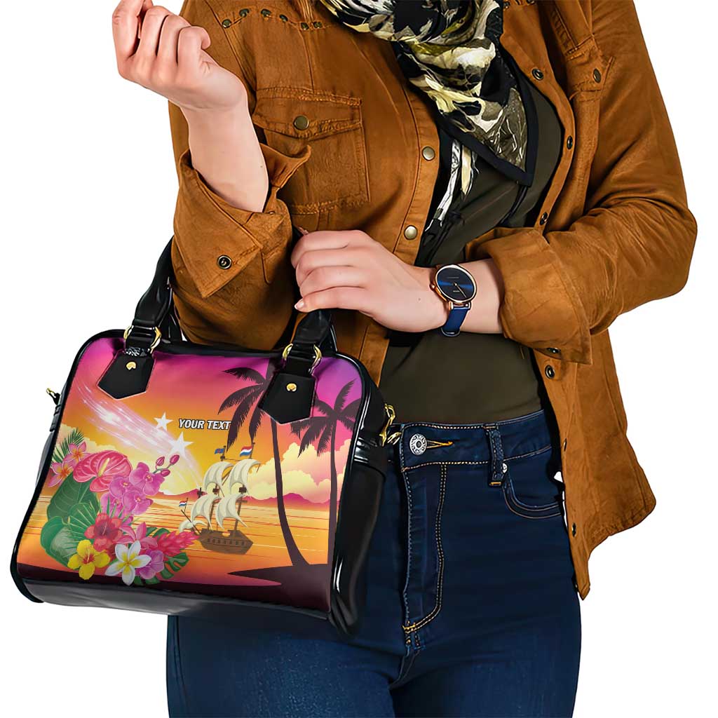 Curacao Football Custom Shoulder Handbag Come On La Familia Azul