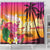 Curacao Football Custom Shower Curtain Come On La Familia Azul
