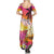 Curacao Football Custom Summer Maxi Dress Come On La Familia Azul