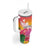 Curacao Football Custom Tumbler With Handle Come On La Familia Azul