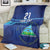 Nicaragua Football Custom Blanket Come On Los Pinoleros