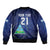 Nicaragua Football Custom Bomber Jacket Come On Los Pinoleros