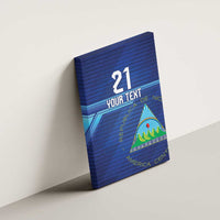 Nicaragua Football Custom Canvas Wall Art Come On Los Pinoleros