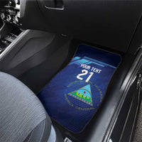 Nicaragua Football Custom Car Mats Come On Los Pinoleros