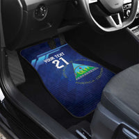 Nicaragua Football Custom Car Mats Come On Los Pinoleros