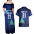Nicaragua Football Custom Couples Matching Off Shoulder Maxi Dress and Hawaiian Shirt Come On Los Pinoleros
