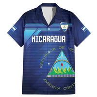 Nicaragua Football Custom Family Matching Mermaid Dress and Hawaiian Shirt Come On Los Pinoleros