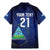 Nicaragua Football Custom Family Matching Mermaid Dress and Hawaiian Shirt Come On Los Pinoleros