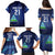 Nicaragua Football Custom Family Matching Puletasi and Hawaiian Shirt Come On Los Pinoleros