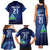Nicaragua Football Custom Family Matching Tank Maxi Dress and Hawaiian Shirt Come On Los Pinoleros