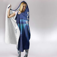 Nicaragua Football Custom Hooded Blanket Come On Los Pinoleros