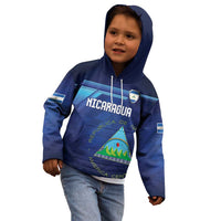 Nicaragua Football Custom Kid Hoodie Come On Los Pinoleros