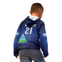 Nicaragua Football Custom Kid Hoodie Come On Los Pinoleros