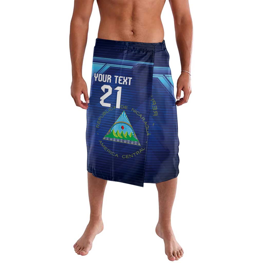 Nicaragua Football Custom Lavalava Come On Los Pinoleros