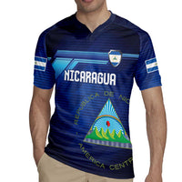 Nicaragua Football Custom Rugby Jersey Come On Los Pinoleros