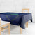 Nicaragua Football Custom Tablecloth Come On Los Pinoleros