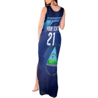 Nicaragua Football Custom Tank Maxi Dress Come On Los Pinoleros