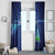 Nicaragua Football Custom Window Curtain Come On Los Pinoleros