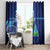 Nicaragua Football Custom Window Curtain Come On Los Pinoleros