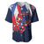 Personalized Puerto Rico American Baseball Jersey Boricua Taino Frog