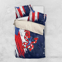 Personalized Puerto Rico American Bedding Set Boricua Taino Frog