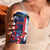 Personalized Puerto Rico American 4 in 1 Can Cooler Tumbler Boricua Taino Frog