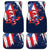 Personalized Puerto Rico American Car Mats Boricua Taino Frog