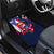Personalized Puerto Rico American Car Mats Boricua Taino Frog