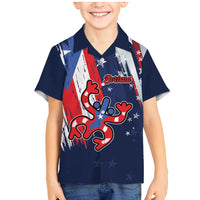 Personalized Puerto Rico American Family Matching Mermaid Dress and Hawaiian Shirt Boricua Taino Frog