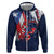 Personalized Puerto Rico American Hoodie Boricua Taino Frog