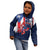 Personalized Puerto Rico American Kid Hoodie Boricua Taino Frog