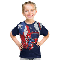Personalized Puerto Rico American Kid T Shirt Boricua Taino Frog
