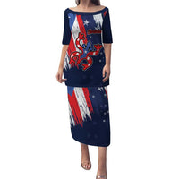 Personalized Puerto Rico American Puletasi Boricua Taino Frog