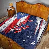 Personalized Puerto Rico American Quilt Boricua Taino Frog