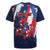 Personalized Puerto Rico American Rugby Jersey Boricua Taino Frog