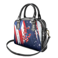Personalized Puerto Rico American Shoulder Handbag Boricua Taino Frog