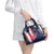 Personalized Puerto Rico American Shoulder Handbag Boricua Taino Frog