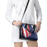 Personalized Puerto Rico American Shoulder Handbag Boricua Taino Frog