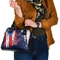 Personalized Puerto Rico American Shoulder Handbag Boricua Taino Frog