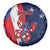 Personalized Puerto Rico American Spare Tire Cover Boricua Taino Frog